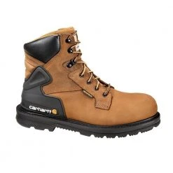 Carhartt Men's Heritage StormDefender Waterproof 6 Inch Soft Toe Work Boot - CMW6120 - Men's Boots