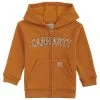 Carhartt Infant Boys ITB Logo FLC Full Zip Sweatshirt Brown - CP8510-D15-AI - Sweatshirts -Carhartt Sales 0575ae5362e148c8a60ed656d7586a8276289e0c CP8510 D15 Flat 1