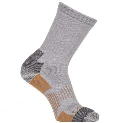 Carhartt Men's All Terrain Crew Boot Sock Gray - A207-2-GRAY - Socks