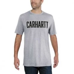 Carhartt Men's Maddock Graphic Block Logo SS T-Shirt - 103203 - Carhartt Men's T-Shirts