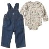Carhartt Infant Boy's 18 Month Denim Overall Set - CG8739-N104-AF10 1 Carhartt Infant Boy's 18 Month Denim Overall Set - CG8739-N104-AF10 -Carhartt Sales 13276d4a8d9ed543a8faaaa7f175b691112d8f53 CG8739 N104 1