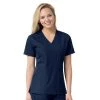 Carhartt Women's Multi-Pocket V-Neck Scrub Top Navy - C12106ANVY - Tops -Carhartt Sales 271260793a33b0e2037e6ecfa446f12686666ae9 C12106ANVY
