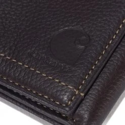 Carhartt Men's Milled Pebble Leather Trifold Wallet Brown - B0000209201 - Men's Wallets -Carhartt Sales 35eed1fad63bd9a1f0e85879ede398a442da8871 B0000209201 3