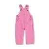 Carhartt Infant Girls Canvas Bib Overalls Pink - CM9626-P182-AJ - Overall Set -Carhartt Sales 48707369855bb0bd03f4dde3704294a9e4cb3044 CM9626 P182 1