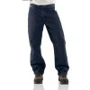 Carhartt Men's Flame Resistant Signature Denim Dungaree Jean - FRB13-401 - Work Dungaree Pant -Carhartt Sales 5191755b5cf80c878650c7cb327478cafb7b7b51 FRB13 401