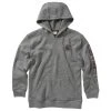 Carhartt Boy's Fleece Hooded Pullover Grey - CA6139-H130-JT1 - Crew Pullover