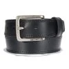 Carhartt Leather Engraved Buckle Belt Black with Nickel Roller Finish - A000550300 - Belts -Carhartt Sales 6b1698517a4b77156381c79870e2a44dc4fd45e6 a0005503001 carh belt hamilton black 1 front