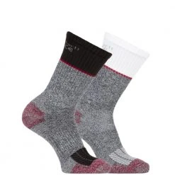 Carhartt Men's Force Steel Toe Crew Sock Red Assortment - A00012RDAST - Socks