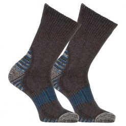 Carhartt Men's Force Cold Weather Crew Sock Blue - A790-2-BLU - Socks