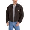 Carhartt Men's Detroit Blanket Lined Sandstone Jacket Dark Brown - J97-DKB - Jackets -Carhartt Sales 7871961be789bccce19bcc23ab4d8af5f2f3f8a3 J97 DKB 1