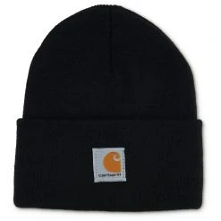 Carhartt Youth Unisex Acrylic Watch Hat Black - CB8905-K01-UPY - Hats