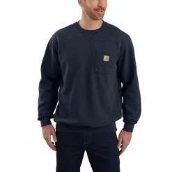Carhartt Men's Crewneck Pocket Sweatshirt - 103852-472 - Crewneck Pocket Sweatshirts