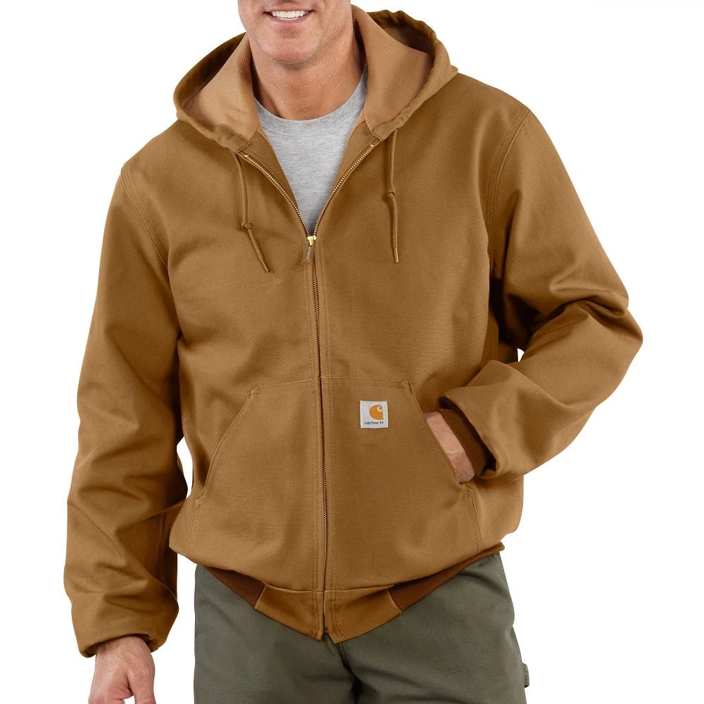 Carhartt Men's Thermal Lined Duck Active Jacket Carhartt Brown - J131-BRN - Jackets 3 Carhartt Men's Thermal Lined Duck Active Jacket Carhartt Brown - J131-BRN - Jackets