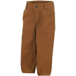 Carhartt Toddler Boys Canvas Dungaree Pants Brown - CK8303-D15-BD