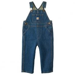 Carhartt Infant Boys ITB Denim Bib Overalls Blue - CM8665-N104-AI - Overall Set