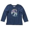 Carhartt Toddler Girl's Long Sleeve Graphic Tee Blue - CA9785-N160H-MA1 - Long Sleeve T-Shirt -Carhartt Sales 9e28a84b0e0315ab483e502daceb29067758a7f6 CA9785 N160H 1