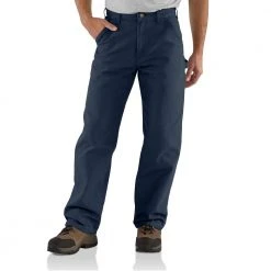 Carhartt Men's Washed Duck Work Dungaree Utility Pant - B11-PTB - Work Dungaree Pant
