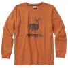 Carhartt Boy's Long Sleeve Cotton Graphic Tee Orange - CA6096-CE03-JT1 - T-Shirts -Carhartt Sales a414403ed6a4c69da06fb95a7ba9a90aa266055a CA6096 CE03 1