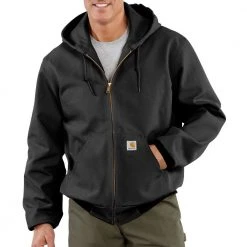 Carhartt Men's Thermal Lined Duck Active Jacket - J131 - Coats & Jackets