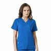 Carhartt Women's V-Neck Tech Scrub Top Royal Blue - C12110XRYL - Tops -Carhartt Sales acef6cf208e4b5fc692f78db396087e571f73949 C12110ARYL