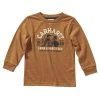 Carhartt Boy's Long Sleeve Work Graphic Tee Brown - CA6134-D15H-BA1 -Carhartt Sales b5a6432b63b1e591808f0e86f3cac71819ca1a39 CA6134 D15H 1