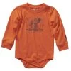 Carhartt Infant Boy's Long Sleeve Graphic Bodyshirt - CA6107-CE03-AF10 - Bodyshirts
