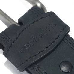 Carhartt Men's Detroit Leather Triple Stitch Belt Black with Antique Nickel Finish - A0005507001 - Belts -Carhartt Sales b95d8179b0e98a07ce8a9c72bbd75277684a709f A0005507001 3