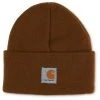 Carhartt Youth Unisex Acrylic Watch Hat Brown - CB8905-D15-UPY - Hats -Carhartt Sales b97e954ea060fa8811f7d9d0865c8e3557403e56 CB8905 D15 1