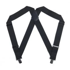 Carhartt Full Swing Side Clip Elastic Suspenders, Black 52 - A000552500