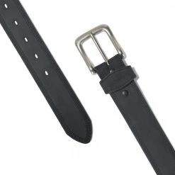 Carhartt Men's Detroit Leather Triple Stitch Belt Black with Antique Nickel Finish - A0005507001 - Belts -Carhartt Sales c19af63e6251c65cddd8ef82f044476f4cb1ce2a A0005507001 4