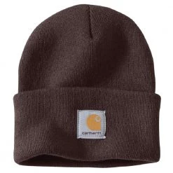 Carhartt Acrylic Watch Hat Dark Brown - A18-DKB - Hats