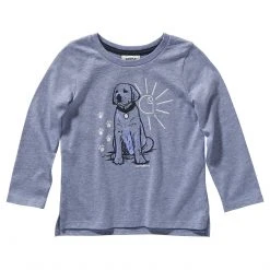 Carhartt Toddler Girl's Long Sleeve Graphic Tee Purple - CA9785-L186H-MA1 - Long Sleeve T-Shirt