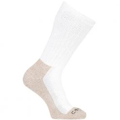 Carhartt Men's Full Cushioned Steel Toe Synthetic Boot Sock White - A767-2-WHT - Socks