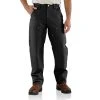 Carhartt Men's Double Front Duck Utility Work Dungaree Pant - B01-BLK -Carhartt Sales da0ceaa7f4c5fca37557b291dc954092624f363b B01 BLK