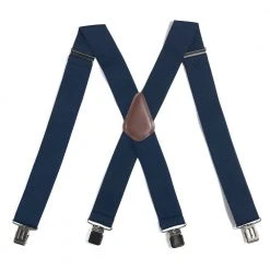 Carhartt Men's Rugged Flex Utility Elastic Suspender 52 Inch Length Navy - A0005523401 - Suspenders