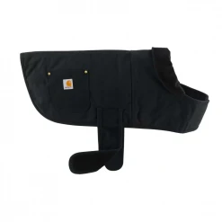 Carhartt Firm Duck Insulated Dog Chore Coat, Hunter Orange/Brass, Small - Dog Clothing & Accessories