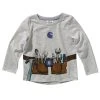 Carhartt Toddler Girl's Long Sleeve Graphic Tee Grey - CA9784-H218-MA1 - Long Sleeve T-Shirt -Carhartt Sales ed58b432db4dab0998034a68fac052933125160a CA9784 H218 1