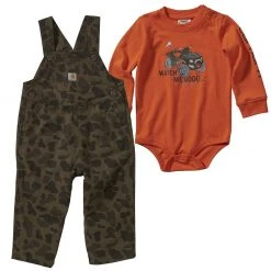 Carhartt Infant Boy's 24 Month Camo Overall Set - CG8742-CR09-AF10